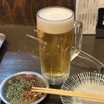 ホルモン焼肉 やまと - 飲み放題の生ビールとタレ
