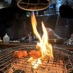 ホルモン焼肉 やまと - 炭火です。