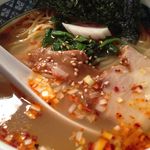 麺飯食堂 なかじま - 日替わりセットの"ピリ辛マーラー麺"の方