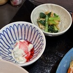 おばんざい食堂 いち - 肉野菜炒め定食(\1,200)　おばんざい・デザート