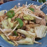 おばんざい食堂 いち - 肉野菜炒め定食(\1,200)　肉野菜炒め