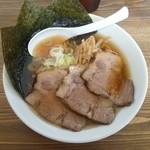 くじら食堂 - 醤油 特製らー麺