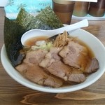 くじら食堂 - 醤油 特製らー麺