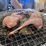焼ジビエ 罠 狩場 - 鶉