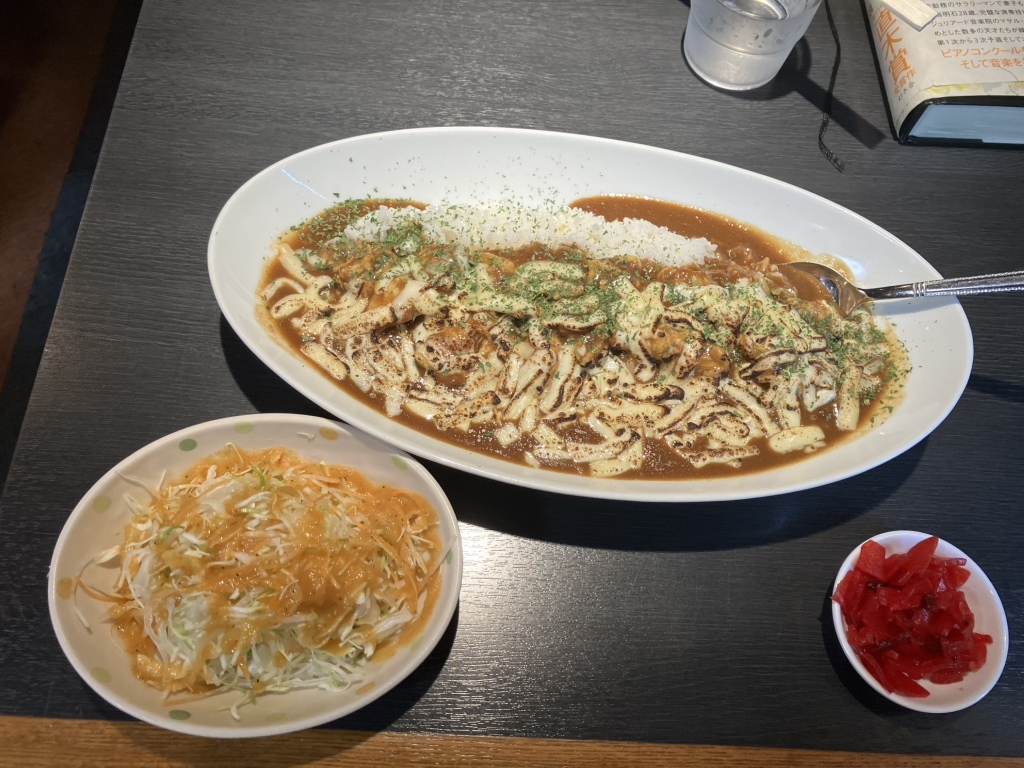 カレー や うえ の