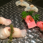 たつみ寿司 - イカ、トロ、鯛