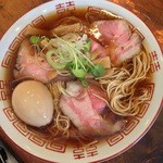 中華そば しば田 - 味玉中華そば（￥850）5/11/2015