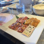焼肉なべしま - 事務員さんのランチのお肉｡