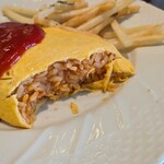 星乃珈琲店 - 中はケチャップライス