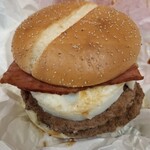 マクドナルド - 料理写真:炙り醤油風たまごベーコンダブル肉厚ビーフ