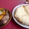 マサラ - なす・チキンカレー（辛口）、チーズナン