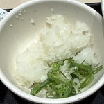 마쓰야 아라이야쿠시마에점 - おろしとネギ