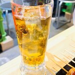 やきとりさんきゅう - 烏龍茶390円