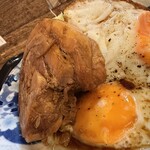 大衆食堂 すずの木 - 料理写真:チャーシューエッグ定食（UP）