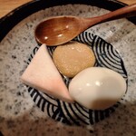 生ビール199円とおでん500円食べ放題 のれん - 