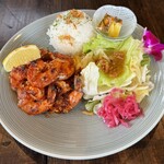 TSR-CAFE Hawaiian Cafe & Diner - ガーリックシュリンププレート
