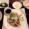 鳥よし - 鶏あみ焼き きのこおろしポン酢（日替り定食）：¥1,375