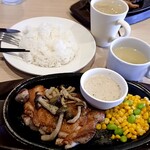 ガスト - わしの鶏きのこクリームランチです！