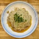 必勝軒 - 料理写真:【限定】プレミアム冷やしそば シングル300g 具なし(700円)