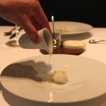 ア・ニュ ルトゥルヴェ・ヴー - アオリ烏賊ソーメンの団子　(2015/04)