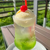 カフェカプリセス - 料理写真:昔懐かしクリームソーダ