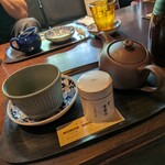 浪芳庵 - 玄米茶の入った可愛い茶筒