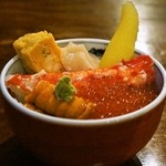 しれとこ - 2015.5 北海丼（3,700円）