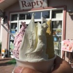 Rapty - シングル300円、ダブル350円、トリプル370円(￣_￣*)じゅるぅうううう