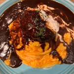 Omurice Pancake Teishoku Gohan. ALOHA MELT TERRACE Ionmoru sendai kamisugi ten