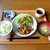 チャパレ - 料理写真:ご飯、香の物、味噌汁、酢豚