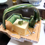 ふじや旅館 - ４月の夕食（チーズ豆腐）