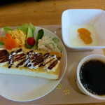 ドレミ♪カフェ・バンビーナ - 期間限定モーニング（バナナチョコクリームトースト）