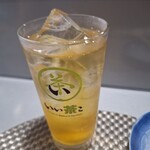 福笑 - 赤霧島緑茶割二杯目