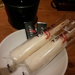 Yakiniku Toraji - サービスのお茶とアイス