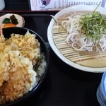 そば切り すず庵 - 天丼セット（ランチ）