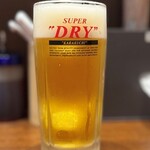 中華食堂はなび - 生ビール