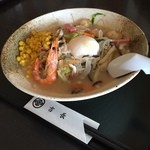 Ajidokoro Yudokoro Yoshichou - 小浜ちゃんぽん（塩）
                        
                        あっさりスープで美味しく頂きました。
                        海鮮もたっぷりでおいしかった( ›◡‹ )