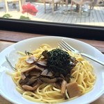 森のカフェ - 森のパスタ　きのこソース