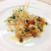 カジキマグロのグリル 柚子胡椒風味のバターソース