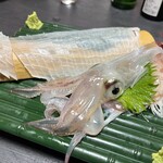 割烹若新 - 料理写真:烏賊活き造り 320g 4,576円