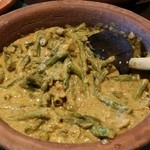アーユルヴェーダ・カフェ ディデアン - インゲン豆カレー