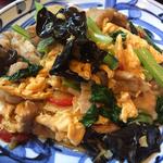 中華風家庭料理 ふーみん - ふーみん(豚肉ときくらげの玉子炒め)