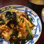 中華風家庭料理 ふーみん - ふーみん(豚肉ときくらげの玉子炒め)