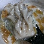 麺や而今 - 冷やしつけとろ海老そば 雉のたたきのせ-舞茸(2015/5)