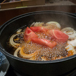 日本料理 大坂ばさら - トマトすきやき