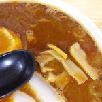 武市総本店 - 辛魚武市らーめん（激辛１４０・アップ）