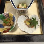 花木鳥 - 料理写真:前菜　湯葉