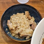 Ramen life 騰 - 肉かすアブラ　150円