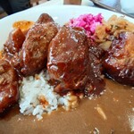 すき家 - 料理写真:2026年8月 ポークロックカレー(肉トリプル) 1570円
