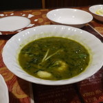 インド＆バングラデシュ料理 ショナルガ - サーグシュリンプ